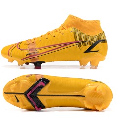 Hot Nike Superfly 8 Academy FG 39 45 Yellow Black Soccer Cleats