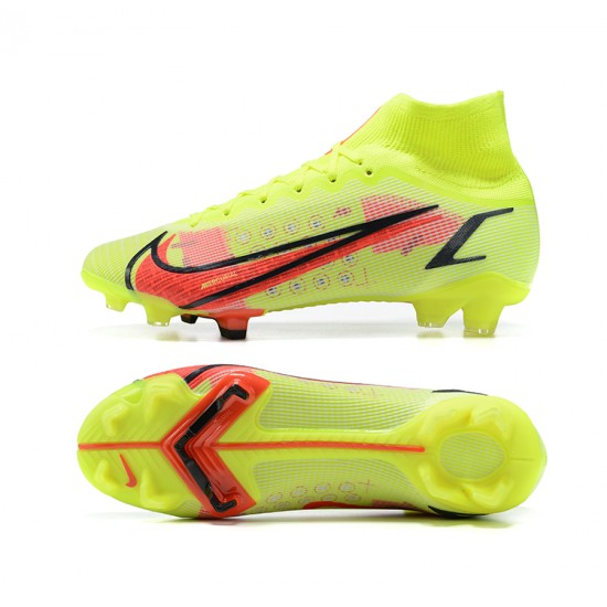 Cheap Nike Superfly 8 Academy FG 39 45 Yellow Red Soccer Cleats