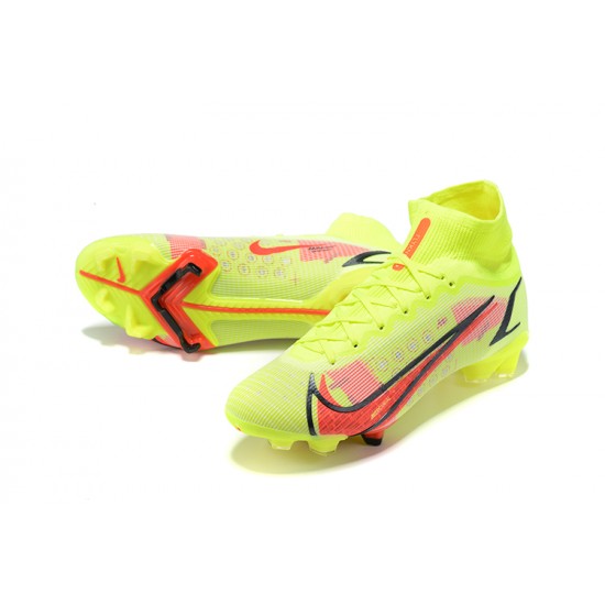 Cheap Nike Superfly 8 Academy FG 39 45 Yellow Red Soccer Cleats