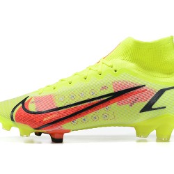 Cheap Nike Superfly 8 Academy FG 39 45 Yellow Red Soccer Cleats