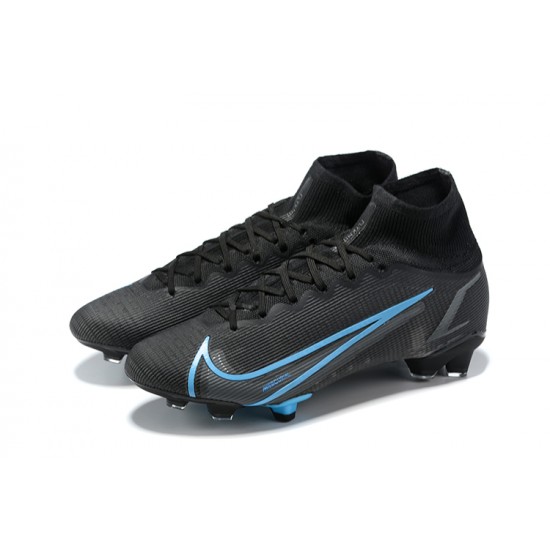 New Nike Superfly 8 Academy FG39 45 Black Blue