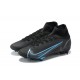 New Nike Superfly 8 Academy FG39 45 Black Blue