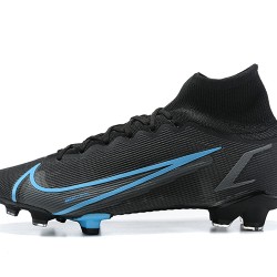 New Nike Superfly 8 Academy FG39 45 Black Blue