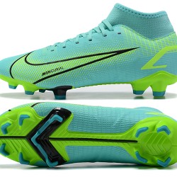 Discount Nike Superfly 8 Academy FG39 45 Blue Gree Soccer Cleats