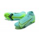 Discount Nike Superfly 8 Academy FG39 45 Blue Gree Soccer Cleats