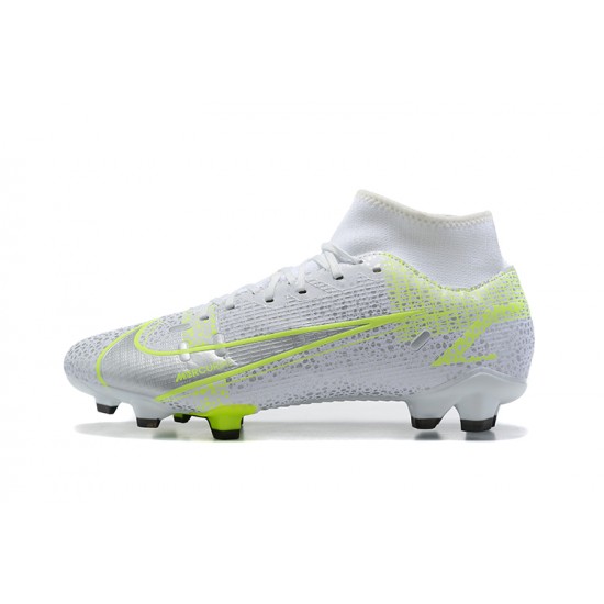 Buy Nike Superfly 8 Academy FG39 45 White Green Soccer Cleats