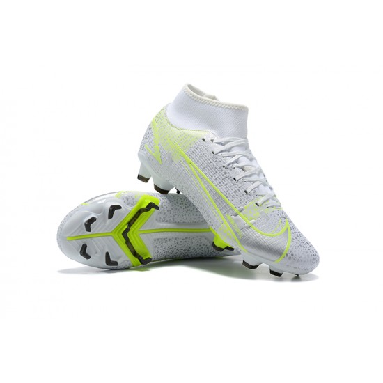 Buy Nike Superfly 8 Academy FG39 45 White Green Soccer Cleats