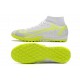 New Nike Superfly 8 Academy TF 39 45 Grey Yellow High Soccer Cleats