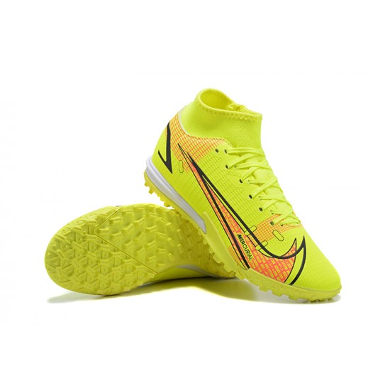 Discount Nike Superfly 8 Academy TF 39 45 High Yellow Orange Soccer Cleats