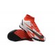 Newest Nike Superfly 8 Academy TF 39 45 Red White Black High Soccer Cleats