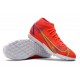 Hot Nike Superfly 8 Academy TF 39 45 Red Yellow High Soccer Cleats