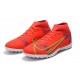 Hot Nike Superfly 8 Academy TF 39 45 Red Yellow High Soccer Cleats