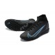 Buy Nike Superfly 8 Elite TF 39 45 Black Blue High Soccer Cleats