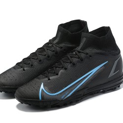 Buy Nike Superfly 8 Elite TF 39 45 Black Blue High Soccer Cleats