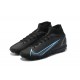 Buy Nike Superfly 8 Elite TF 39 45 Black Blue High Soccer Cleats