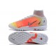 Hot Nike Superfly 8 Elite TF 39 45 Orange Grey High Soccer Cleats