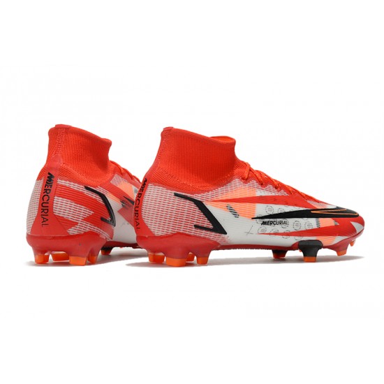 Buy Nike Superfly 8 Spark Positivity CR7 Elite FG 35 45 Soccer Cleats Red Black