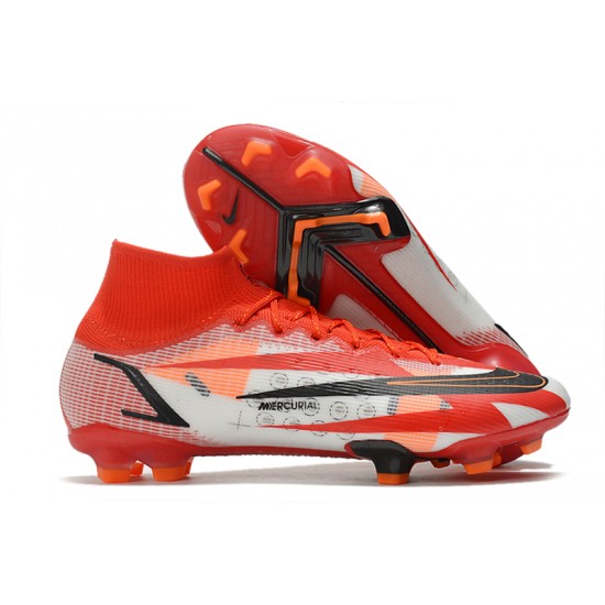 Buy Nike Superfly 8 Spark Positivity CR7 Elite FG 35 45 Soccer Cleats Red Black