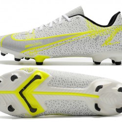 Newest Nike Vapor 14 Academy FG 39 45 Grey White Yellow Shoes