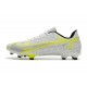 Newest Nike Vapor 14 Academy FG 39 45 Grey White Yellow Shoes