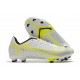 Newest Nike Vapor 14 Academy FG 39 45 Grey White Yellow Shoes