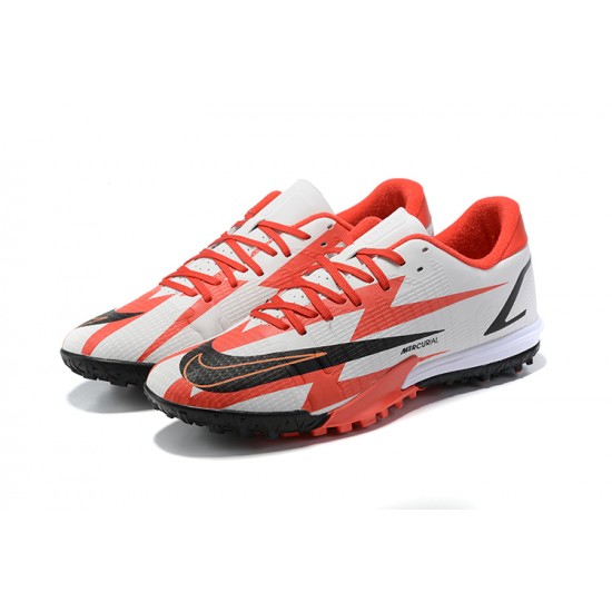 Discount Nike Vapor 14 Academy TF 39 45 Black Red White Soccer Cleats