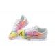 New Nike Vapor 14 Academy TF 39 45 White Purple Yellow Black Low Soccer Cleats