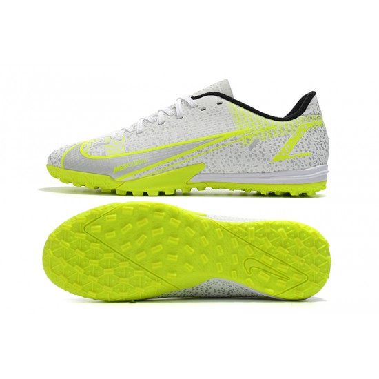 Discount Nike Vapor 14 Academy TF 39 45 White Yellow Black Low Soccer Cleats