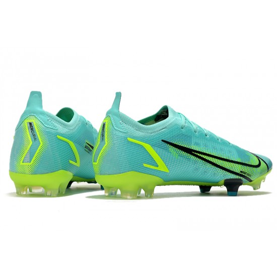 Cheap Nike Vapor 14 Elite MDS FG 35 45 Blue Yellow Black Soccer Cleats