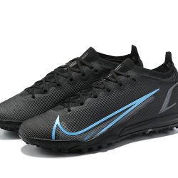 New Nike Vapor 14 Elite TF 39 45 Black Blue Low Soccer Cleats