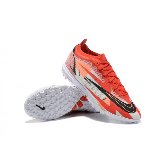 Discount Nike Vapor 14 Elite TF 39 45 Red White Black Low Soccer Cleats