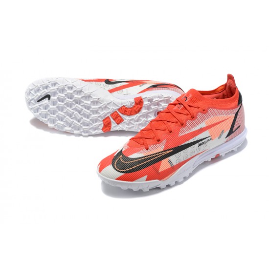 Discount Nike Vapor 14 Elite TF 39 45 Red White Black Low Soccer Cleats