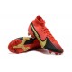 Nike Mercurial Superfly 7 Elite FG Black Deep Red Gold Soccer Cleats