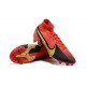 Explore Nike Mercurial Superfly 7 Elite FG Black Deep Red Gold Soccer Cleats Shop