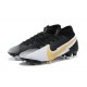 Nike Mercurial Superfly 7 Elite FG Black Gold Silver Soccer Cleats