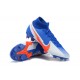 Where To Get Nike Mercurial Superfly 7 Elite FG Deep Blue Orange Silver Soccer Cleats Online
