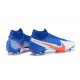 Where To Get Nike Mercurial Superfly 7 Elite FG Deep Blue Orange Silver Soccer Cleats Online