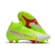 Nike Mercurial Superfly 7 Elite FG High Mens Green Red Grey Soccer Cleats