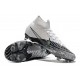 Nike Mercurial Superfly 7 Elite FG White Black Soccer Cleats