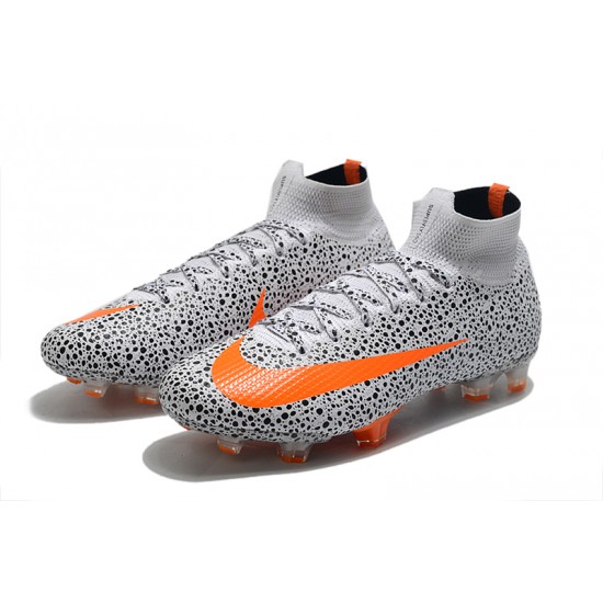 Sell Like Wild Fire Nike Mercurial Superfly 7 Elite Korea FG Black Grey Orange Soccer Cleats Shop