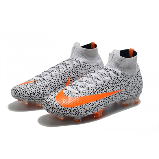 Nike Mercurial Superfly 7 Elite Korea FG Black Grey Orange Soccer Cleats