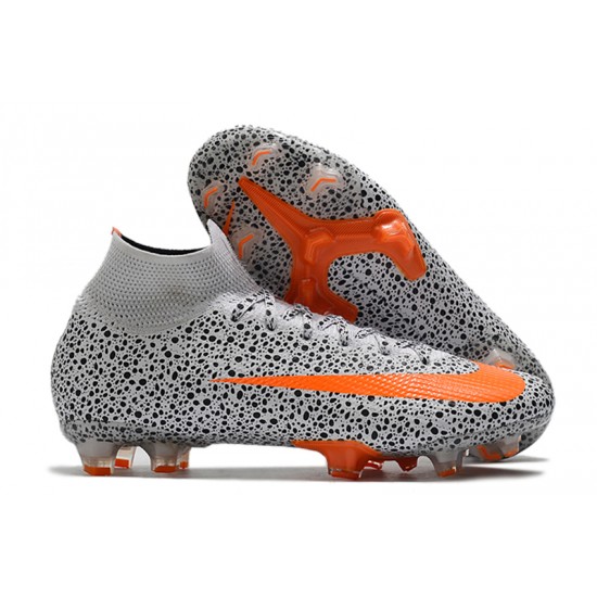 Nike Mercurial Superfly 7 Elite Korea FG Black Grey Orange Soccer Cleats