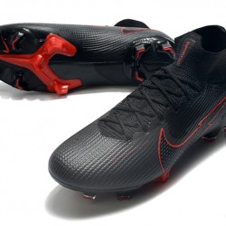 Nike Mercurial Superfly 7 Elite Korea FG Black Red Soccer Cleats