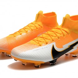 Nike Mercurial Superfly 7 Elite Korea FG Orange Silver Black Soccer Cleats