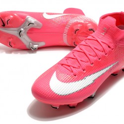 Nike Mercurial Superfly 7 Elite Korea FG Silver Peach Soccer Cleats