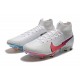 Goods That Sell Well Nike Mercurial Superfly 7 Elite Korea FG White Peach Blue Soccer Cleats Sale