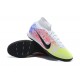 Explore Nike Mercurial Superfly 7 Elite MDS IC Black Green Purple White Soccer Cleats On Sale