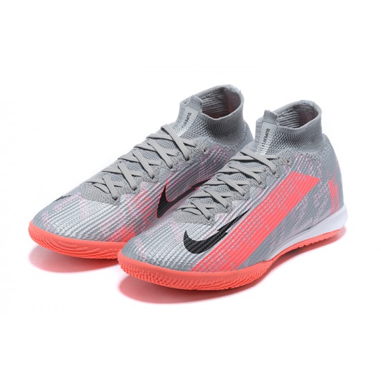 Goods That Sell Well Nike Mercurial Superfly 7 Elite MDS IC Grey Orange Black Soccer Cleats Shop Online