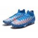 Nike Mercurial Superfly 7 Elite SE FG Blue White Orange Soccer Cleats