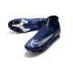 Choose To Buy Nike Mercurial Superfly 7 Elite SE FG Deep Blue White Soccer Cleats Online